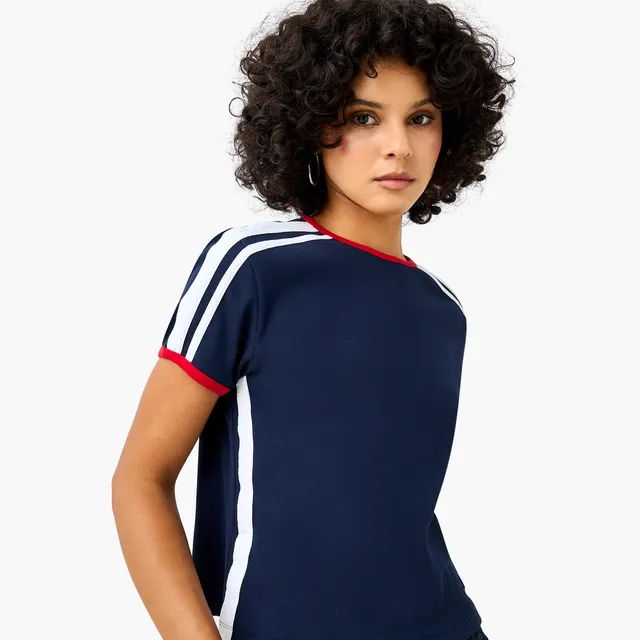 Lee Cooper Tape Detail T-shirt – image 7