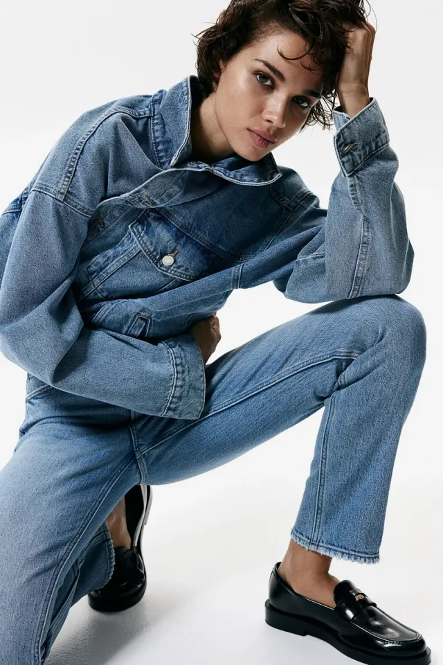 High-Rise Slim Straight Ankle Jeans – image 4