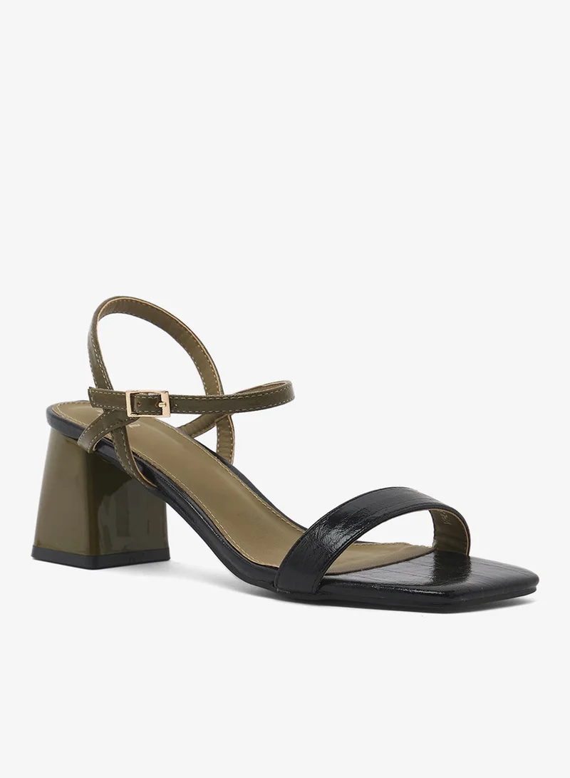 Heeled Sandals Black