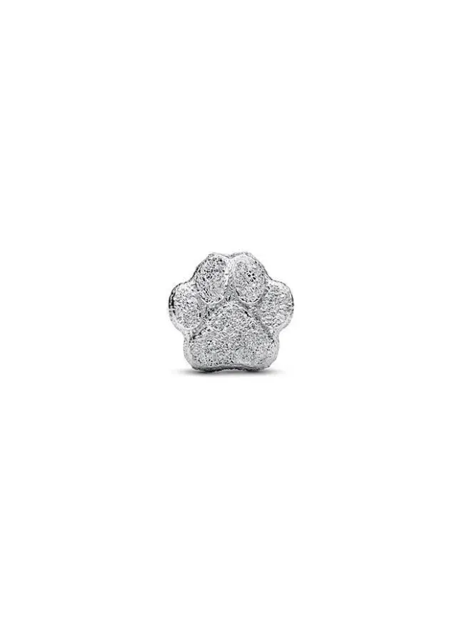 Sterling Silver Mini Horseshoe Charm with Diamond-Point Texture – image 2