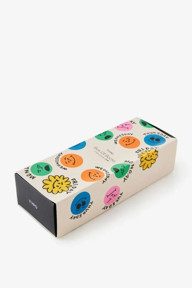 Box of Socks Beige – image 4
