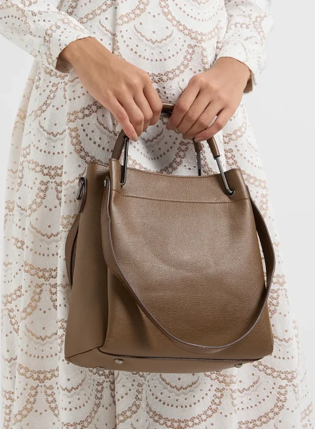 Long Strap Satchel Bag – image 6
