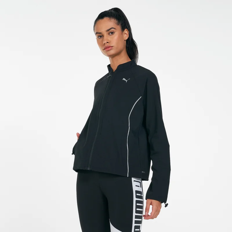 Women's Ultra Running Woven Jacket Black