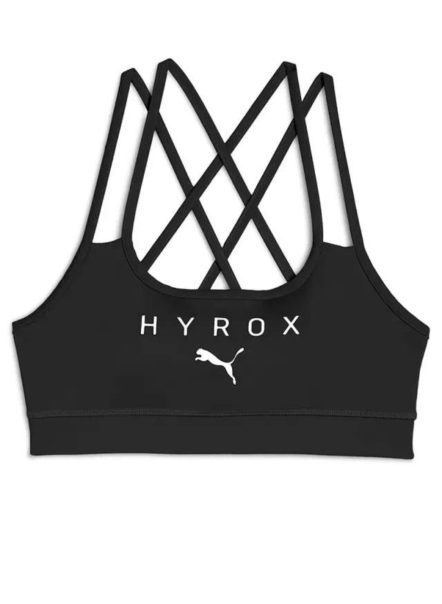 PUMA x HYROX Low-Impact Sports Bra - Pastel Gray – image 5