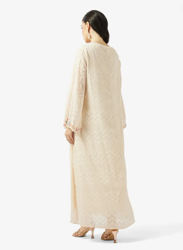 Elegant Embroidered Jalabiya – image 2