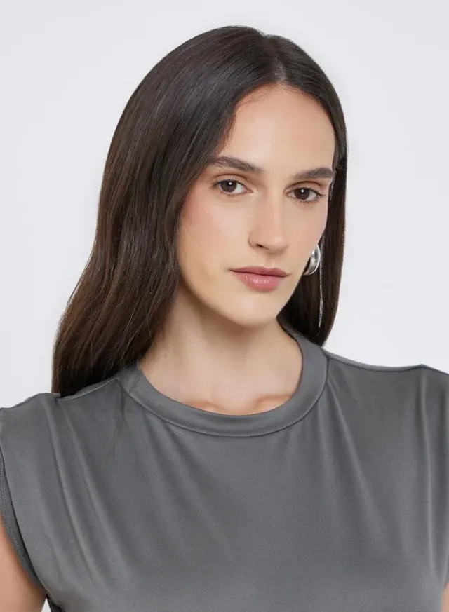 Styli Sleeveless Round Neck Bodysuit – image 4