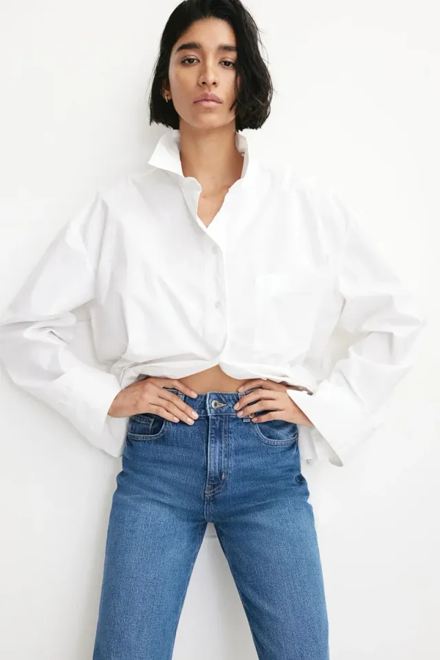High-Rise Wide-Leg Jeans – image 4