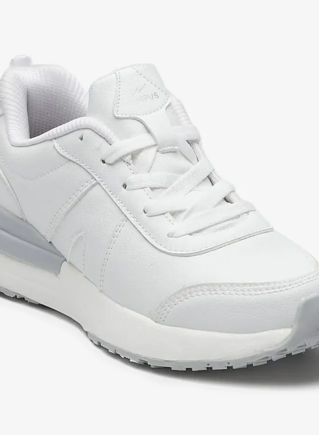 Women's Sleek Casual Sneakers White – image 5