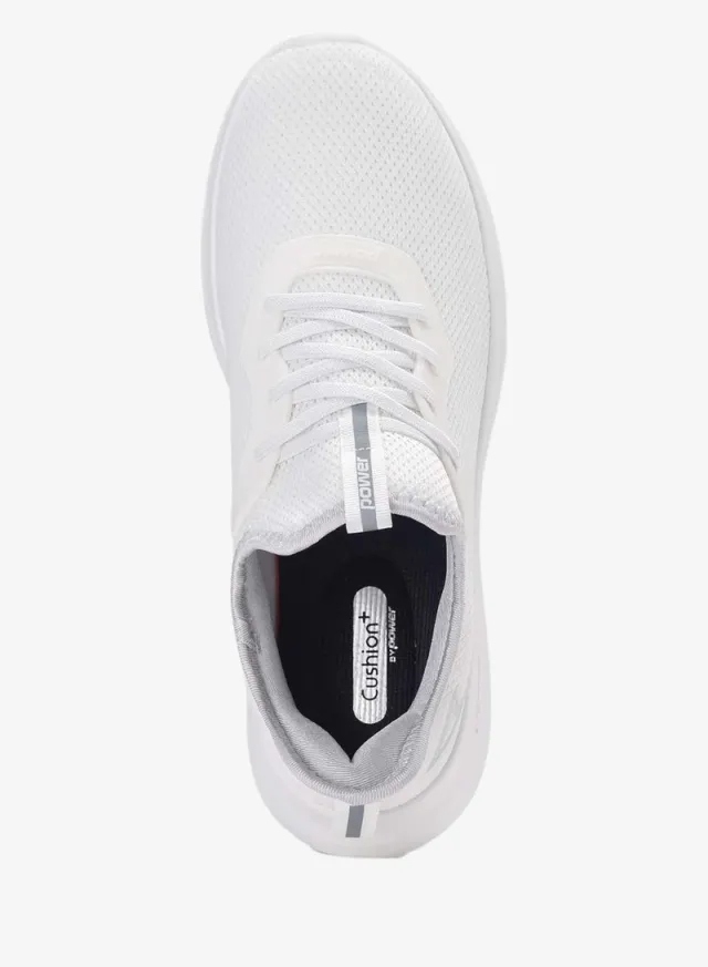 Casual Flat Lace-Up Sneakers White – image 5