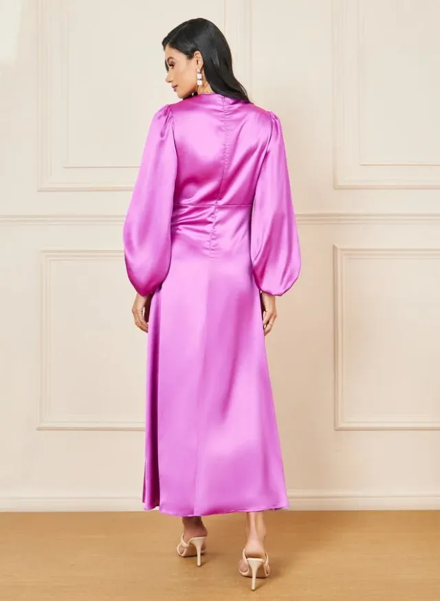 Long Sleeve Lace Dress – image 4