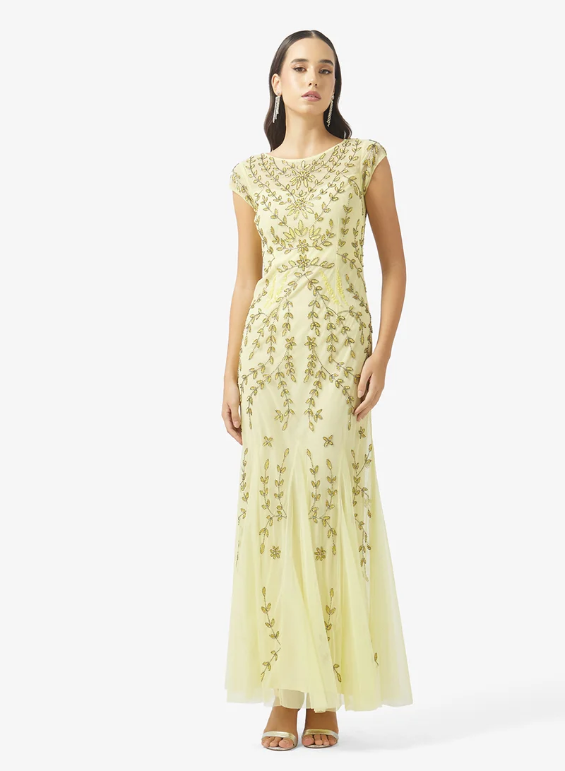 Beaded Embellished Mermaid Gown