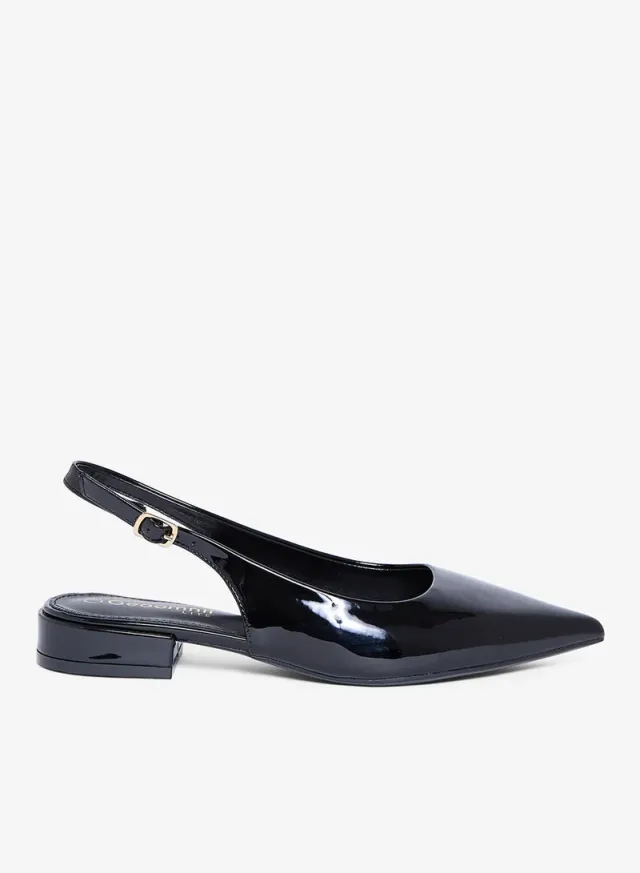 Geoomnii Women's Slip-On Ballet Flats Black