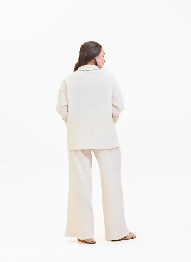 Muslin Double Breasted Suit – image 2