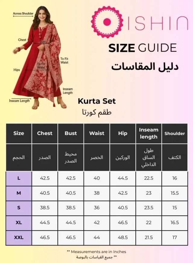 Ishin Women's Deep Purple Rayon Printed 2-Piece Kurta Palazzo Set – image 4