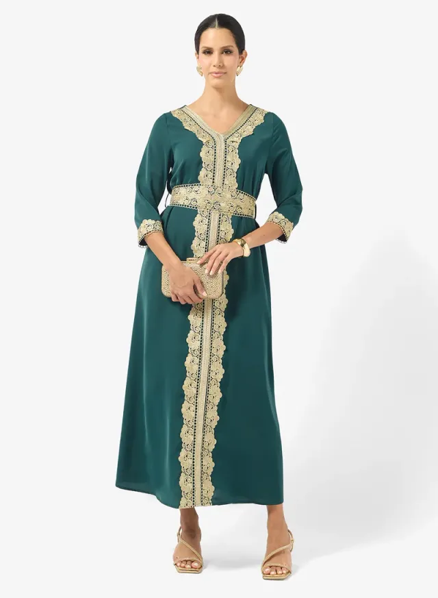 Embroidered Dress
