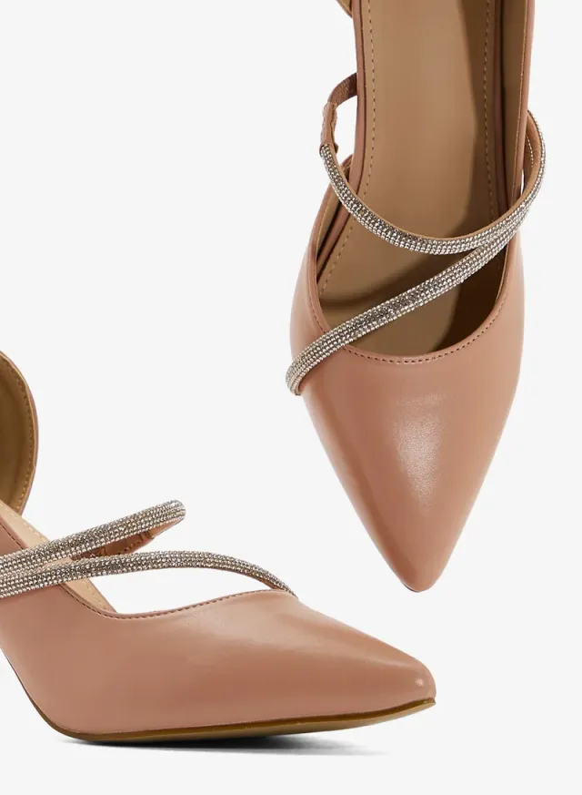 Diamante Heeled Pump – image 4