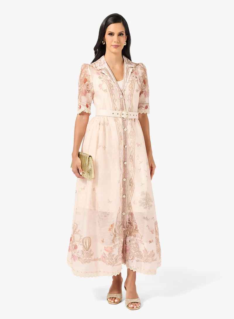 Women's Floral Print Dress
