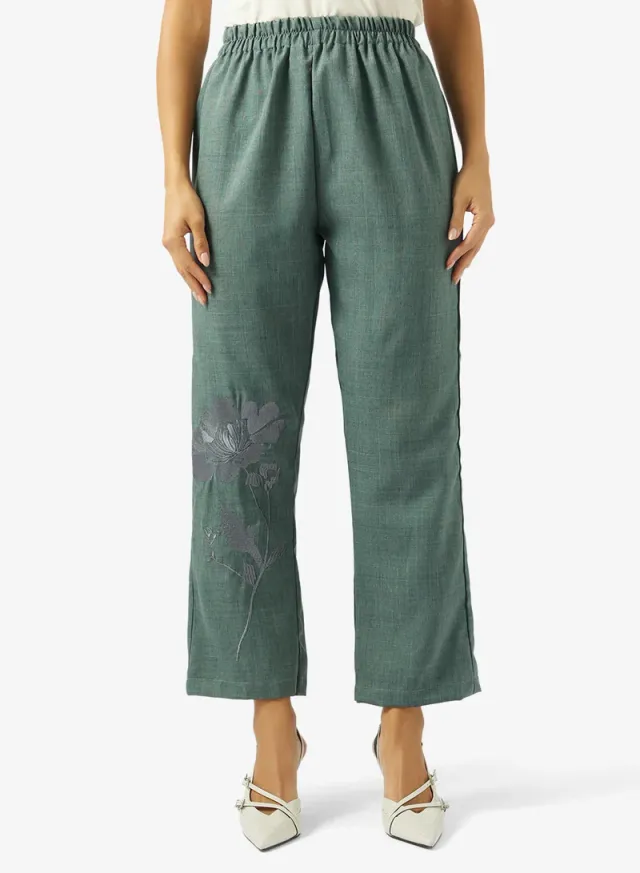Embroidered Shirt & Pant Co-ord Set – image 4
