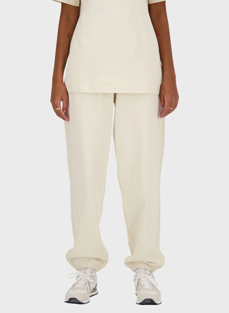 Athletics French Terry Sweatpants Beige