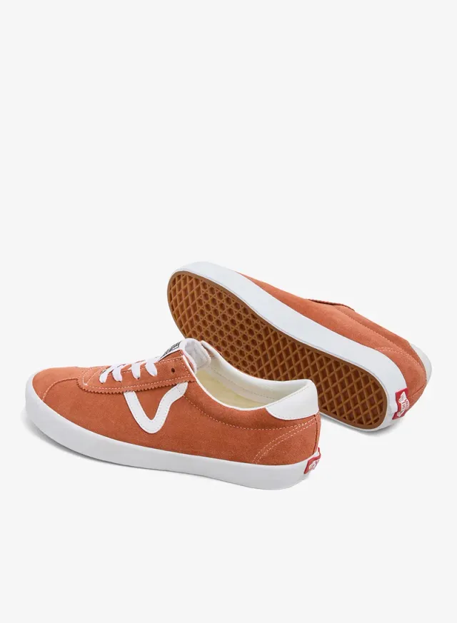 Unisex Low-Top Suede Lifestyle Sneakers with Rubber Waffle Sole – image 3