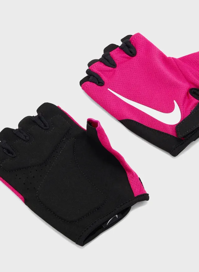 Women's Training Gloves - Pink/Black/White, Velcro Closure, Polyester/Pu Material – image 4
