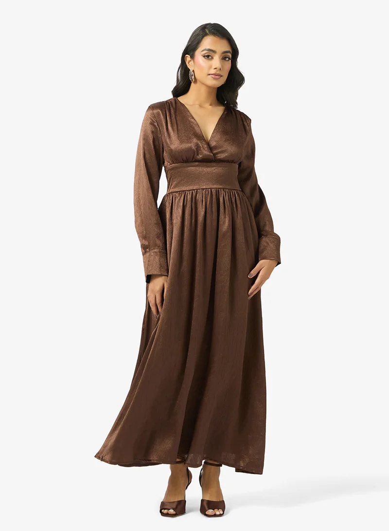 Shimmer A-Line Dress