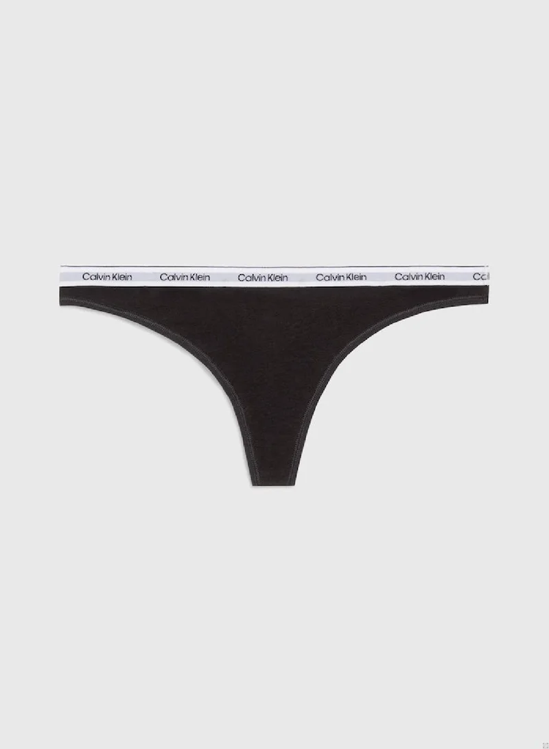 Women's Thong Black