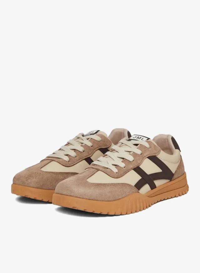 Women Brown Retro Style Sneakers – image 2