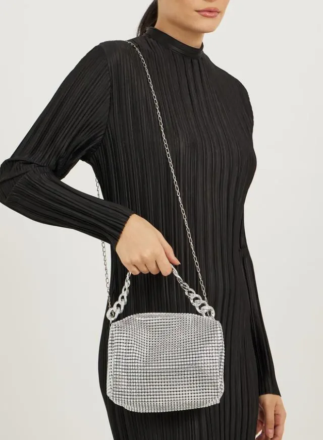 Embellished Chain Drop Handbag – image 3