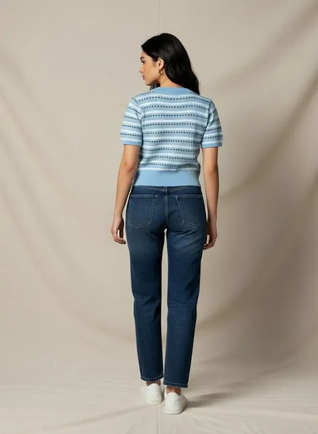 Lee Cooper Regular Fit Striped Cardigan – image 4
