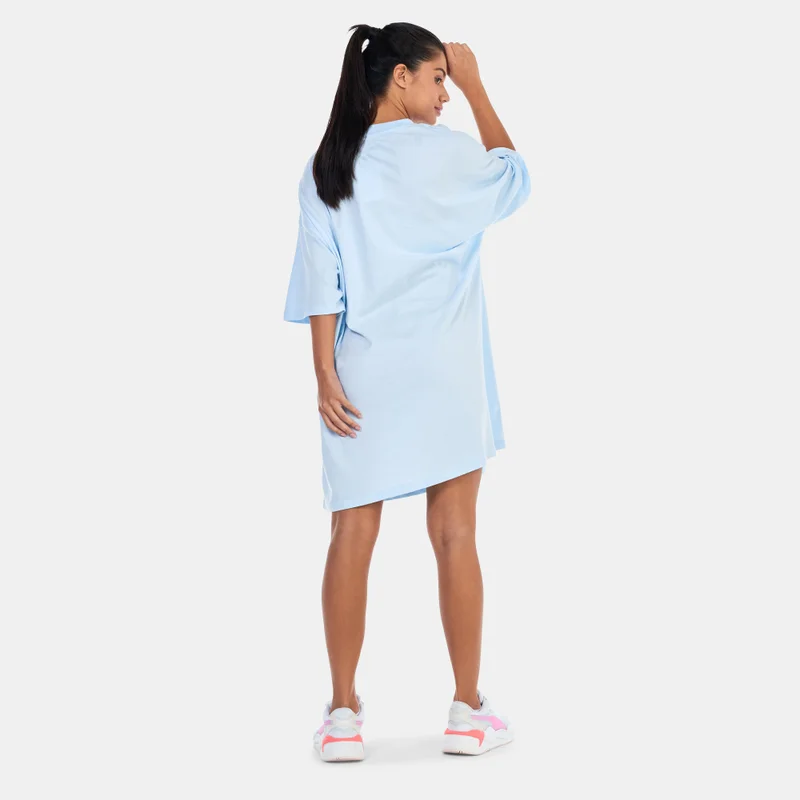 Women's Classics T-Shirt Dress Light Blue
