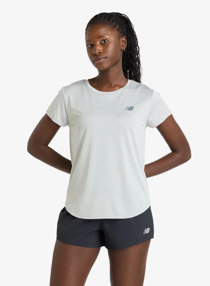 Core Heather T-Shirt Light Steel Blue