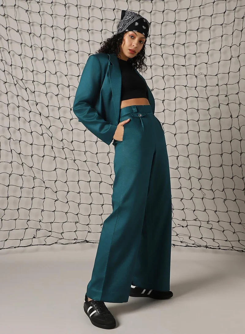 Women's Trousers Deep Teal