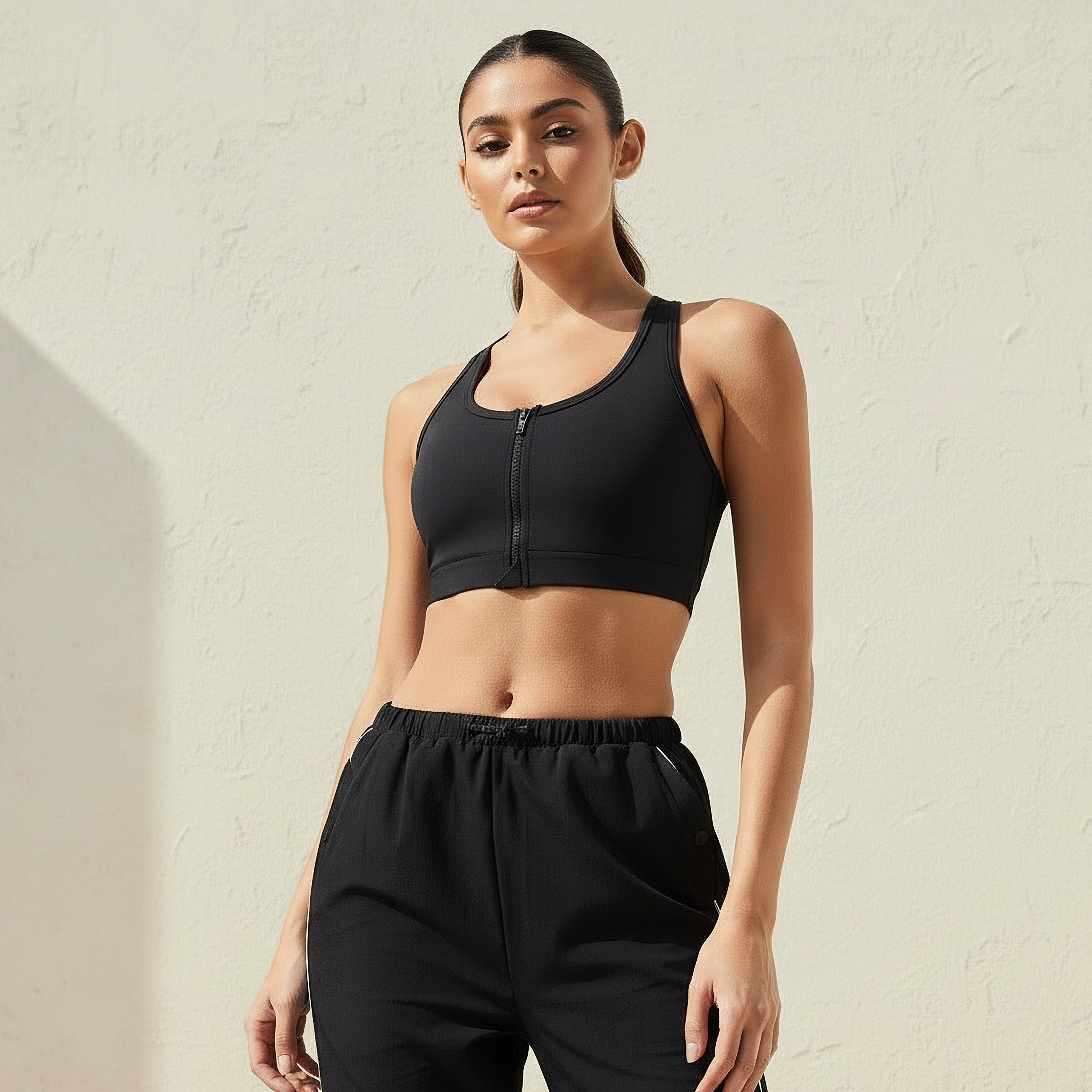 Kappa Women High Support Sports Bra Black