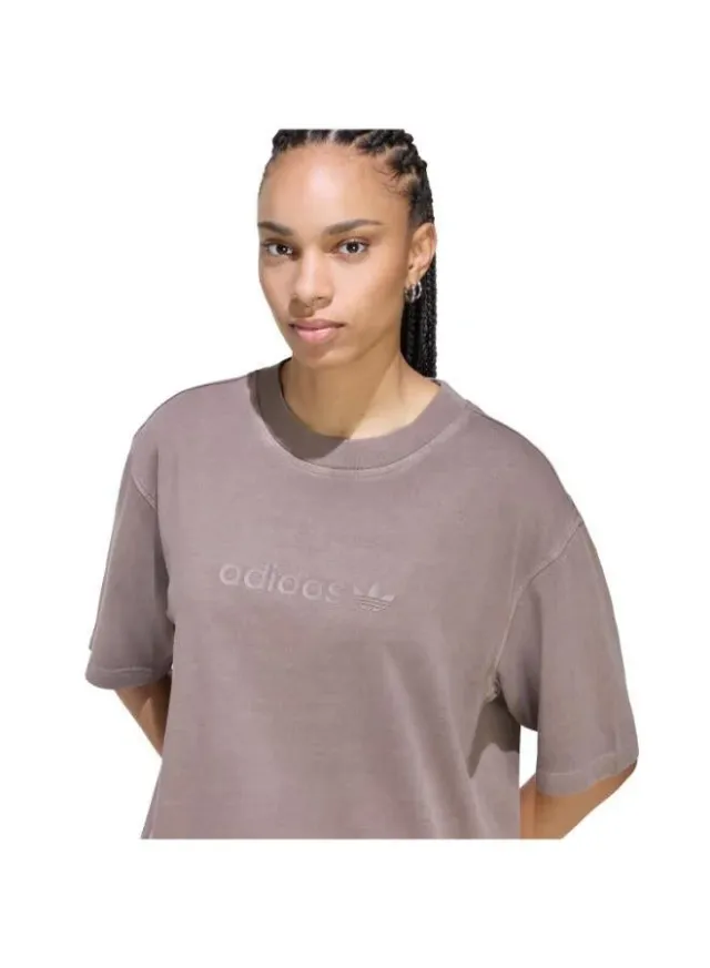 تيشيرت Essentials Linear Boyfriend Oversized Washed – صورة 4