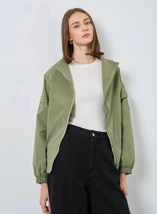Regular Fit Lightweight Jacket Olive