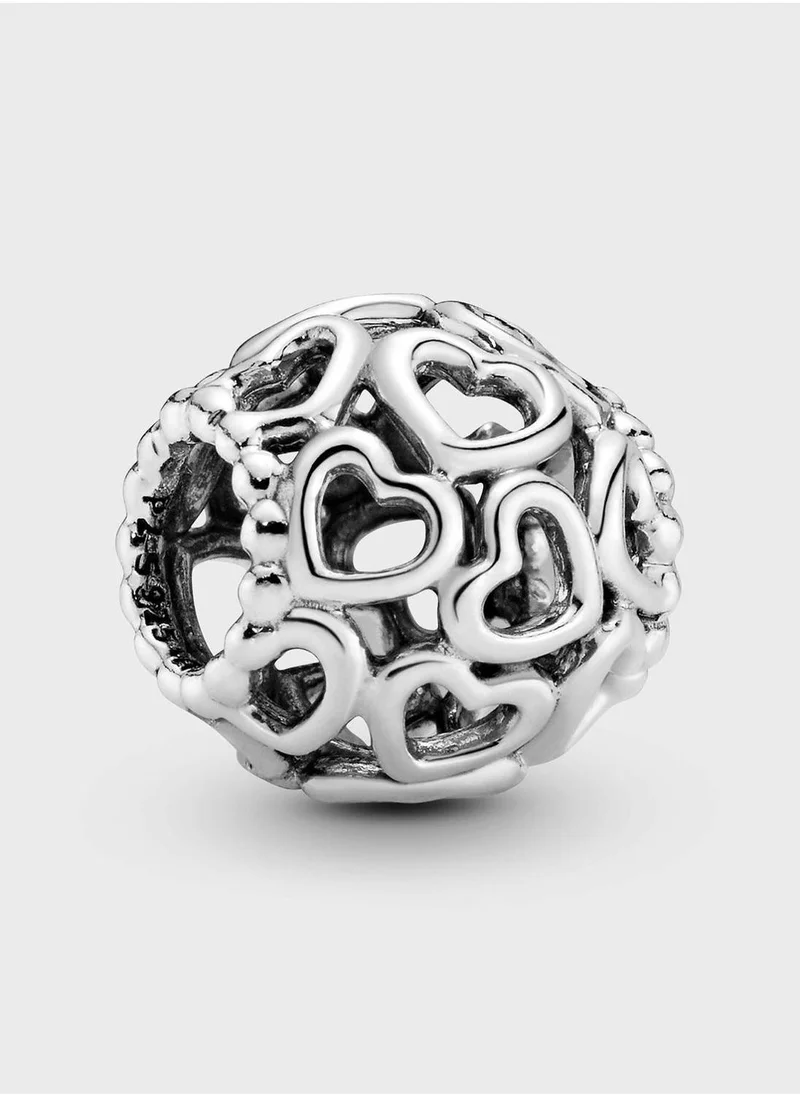 All-Over Heart Charm