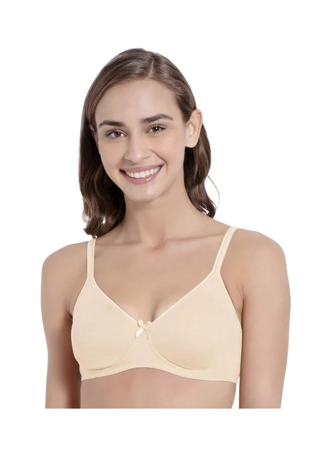 1722 Women's Cotton Stretch Wire-Free Everyday Bra - Beige