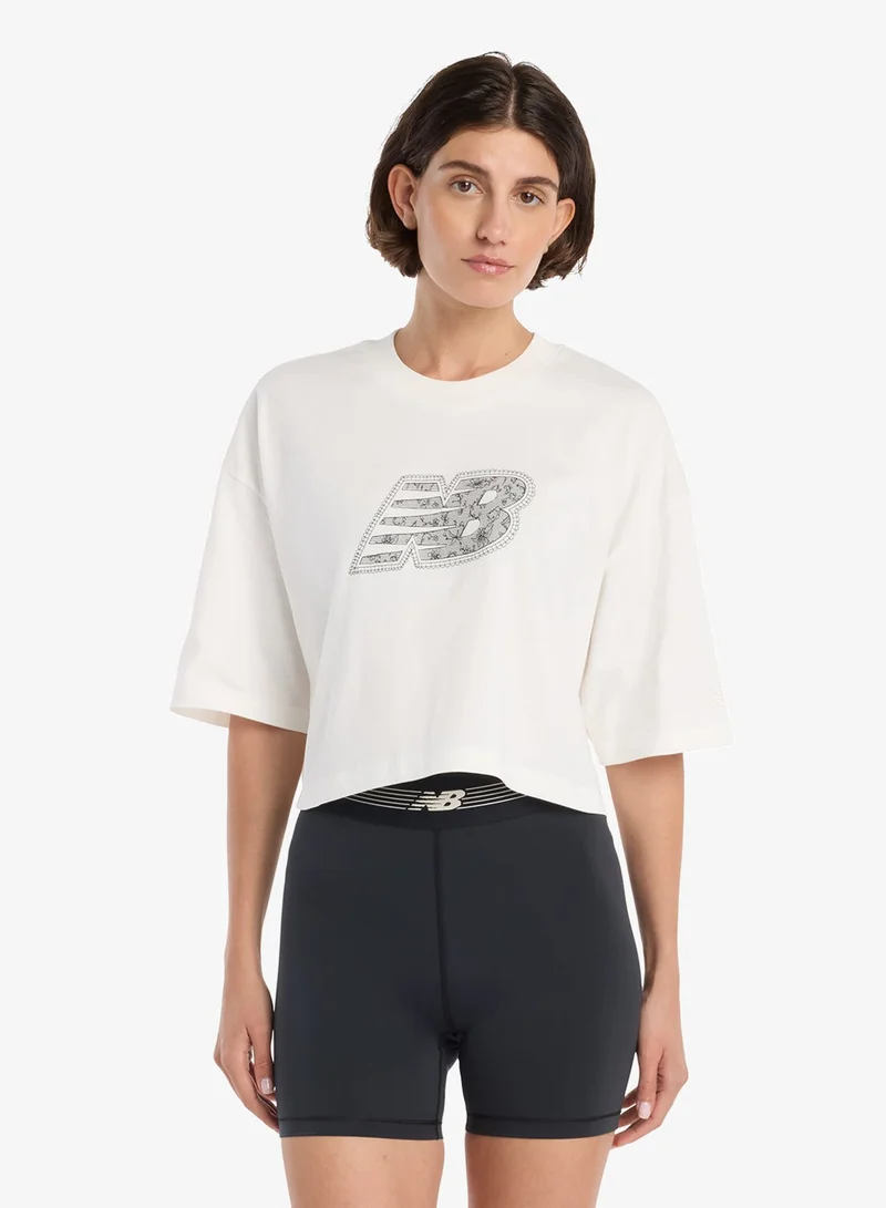 Essential Logo T-Shirt Beige