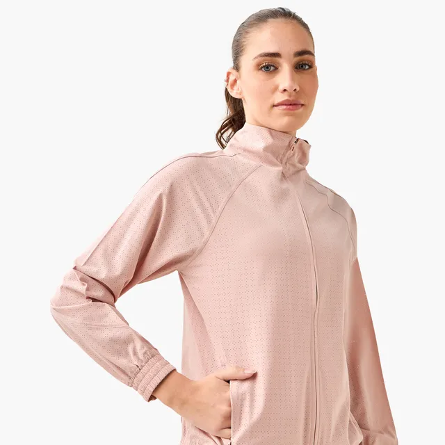 Women's 2-Way Stretch Perforated Zip-Up Jacket – image 6