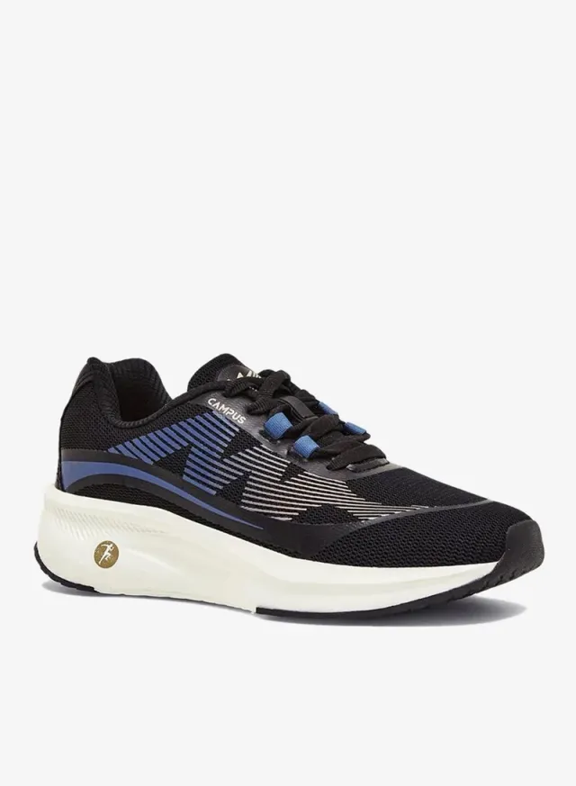 Women's Dual-Tone Low-Top Sneakers Black