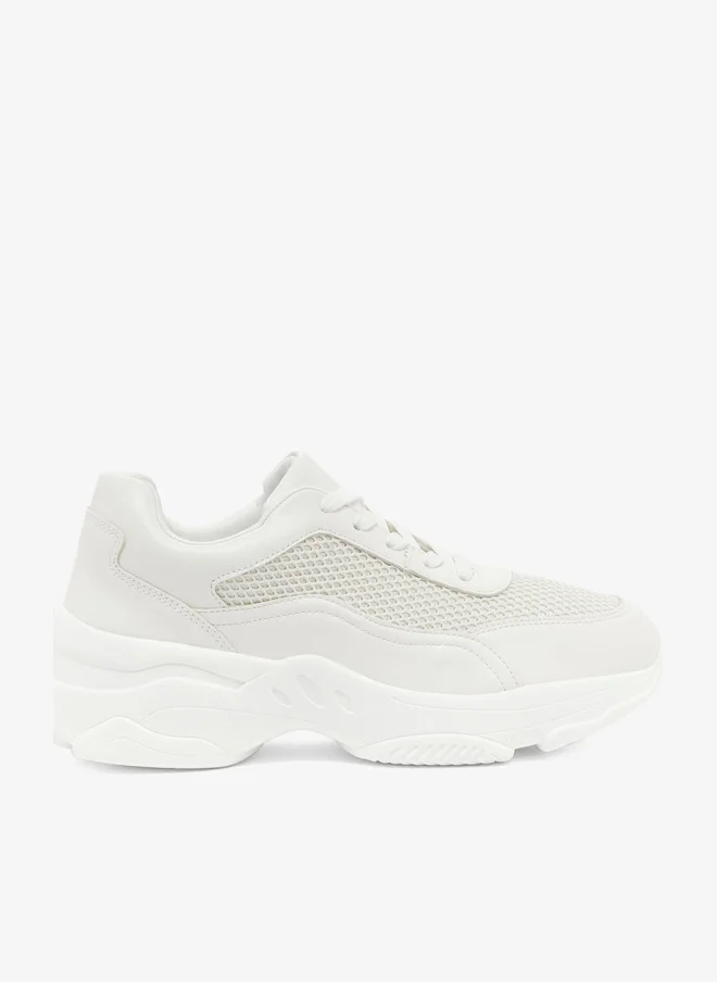 Chunky Comfort Sneakers White