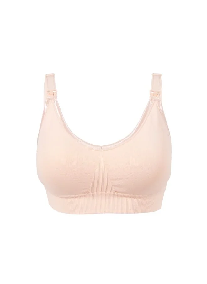 Full Cup Maternity & Nursing Bra Beige