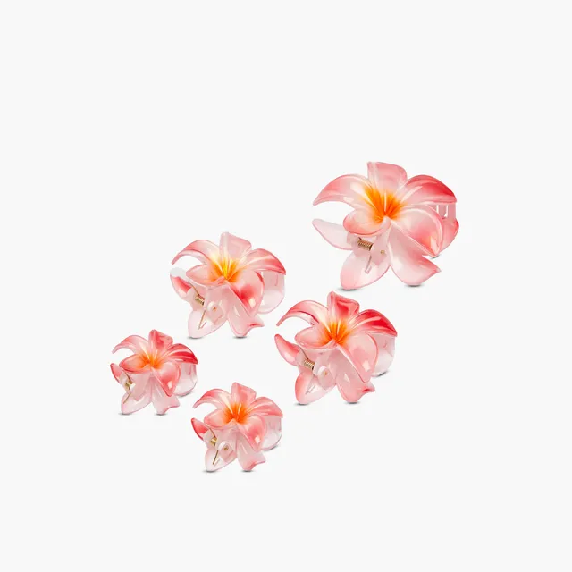 Pack of 5 Floral Hair Clamps – image 6