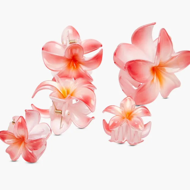 Pack of 5 Floral Hair Clamps – image 7