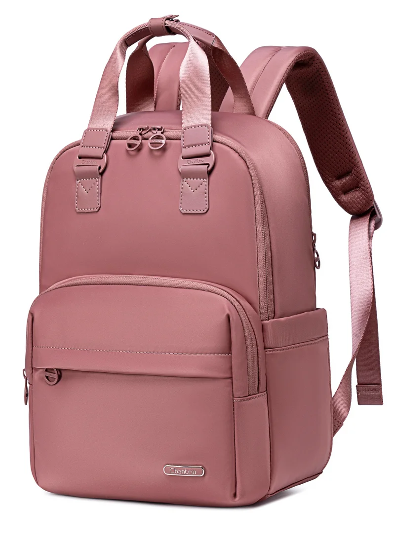 Women's Anti-Theft Water Resistant Laptop Backpack - Nostalgia Rose