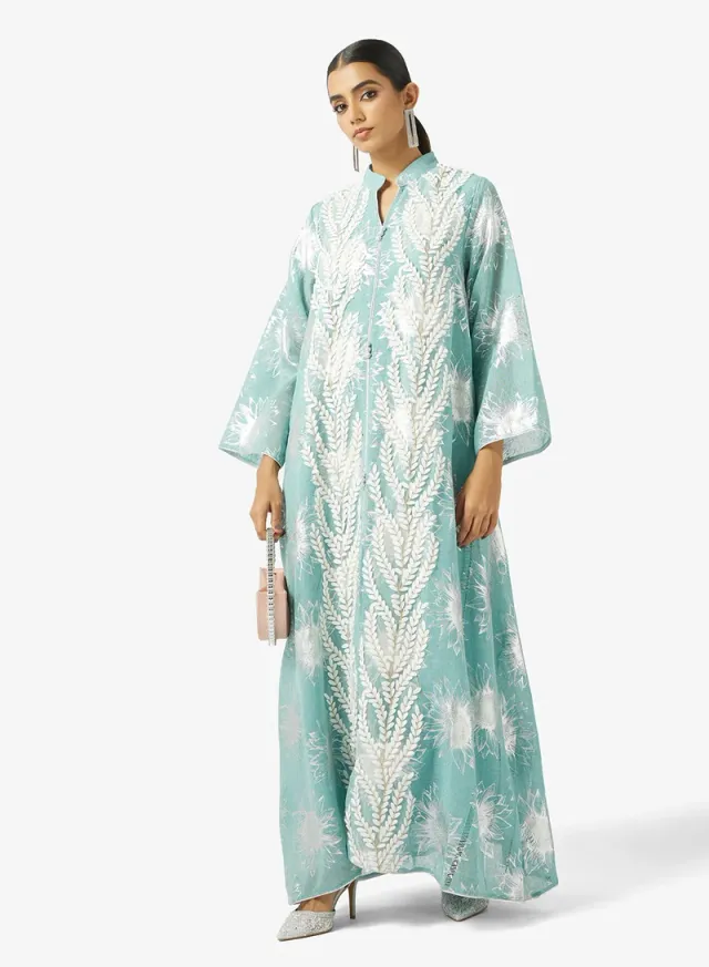 Embroidered Jalabiya – image 4