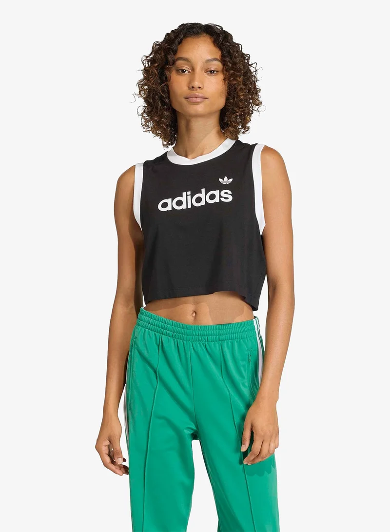 Linear Tank Black