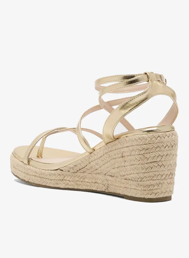 Multi-Strap Mid Wedge Sandal – image 2