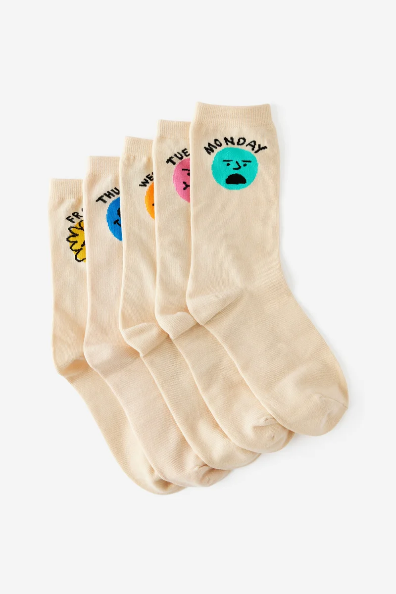 Box of Socks Beige